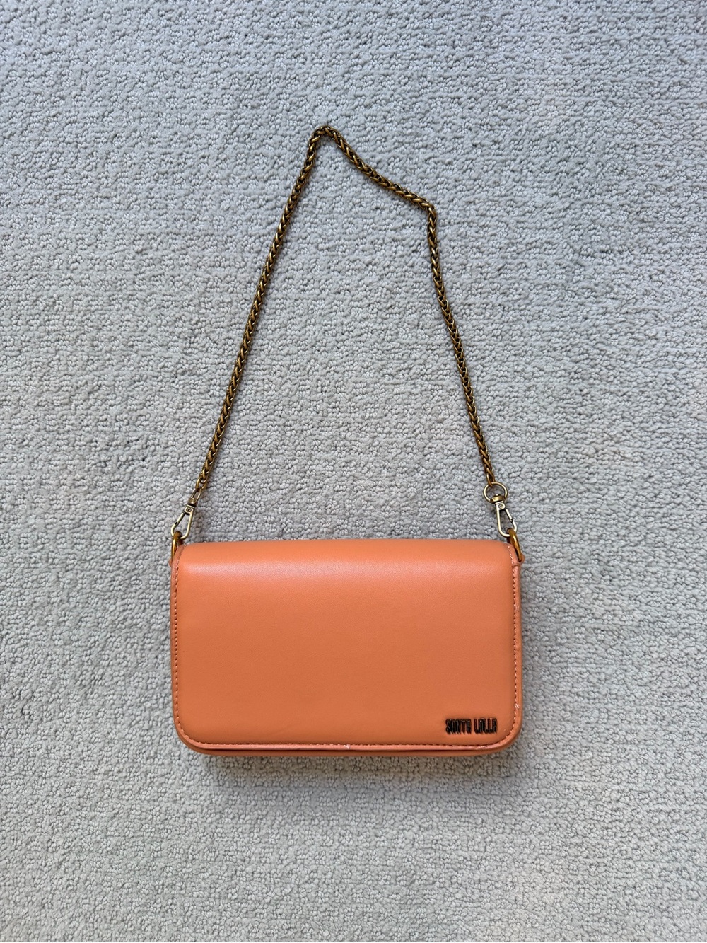Crossbody beige with Gold Chain Santa Lolla